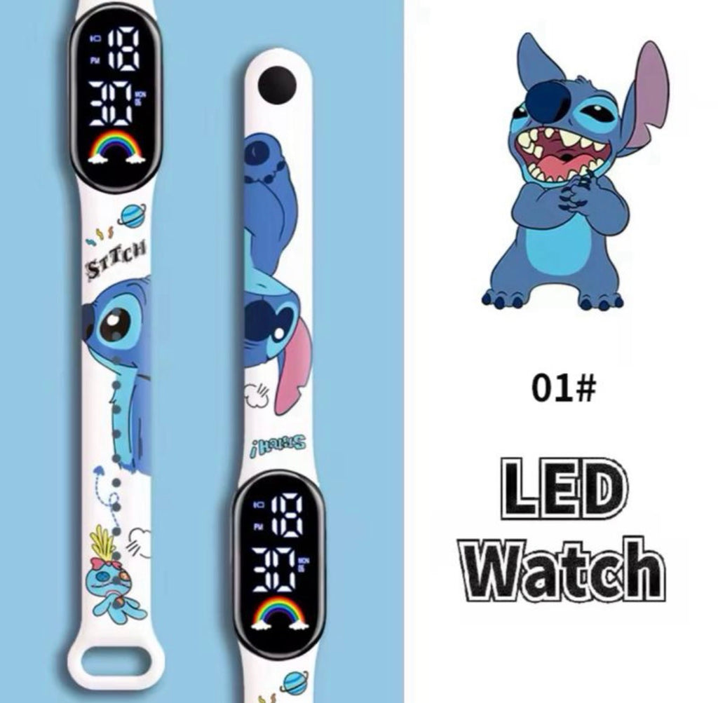 Stitch LED Children’s Watch