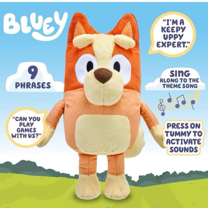 Bluey Bingo Large 30cm Talking Sounds Plush Teddies