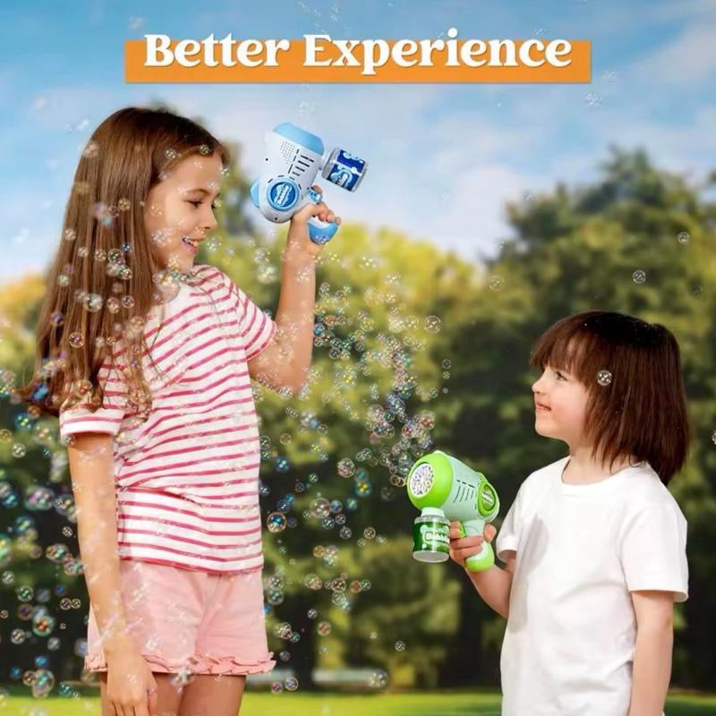 Sloosh 2 Kids Bubble Guns With 4 Bottles Solution