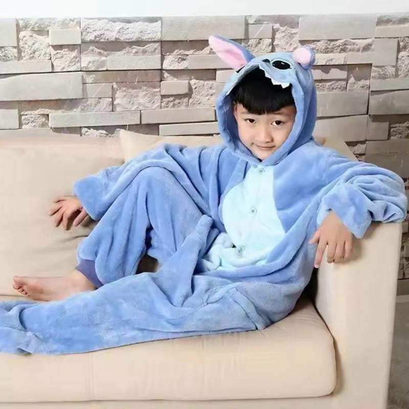 Stitch Cartoon Onesies Kids Children's Pyjamas