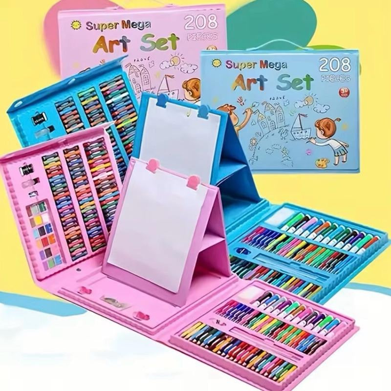 208 Pieces Set Watercolor Pen Set For Painting Art & Crafts