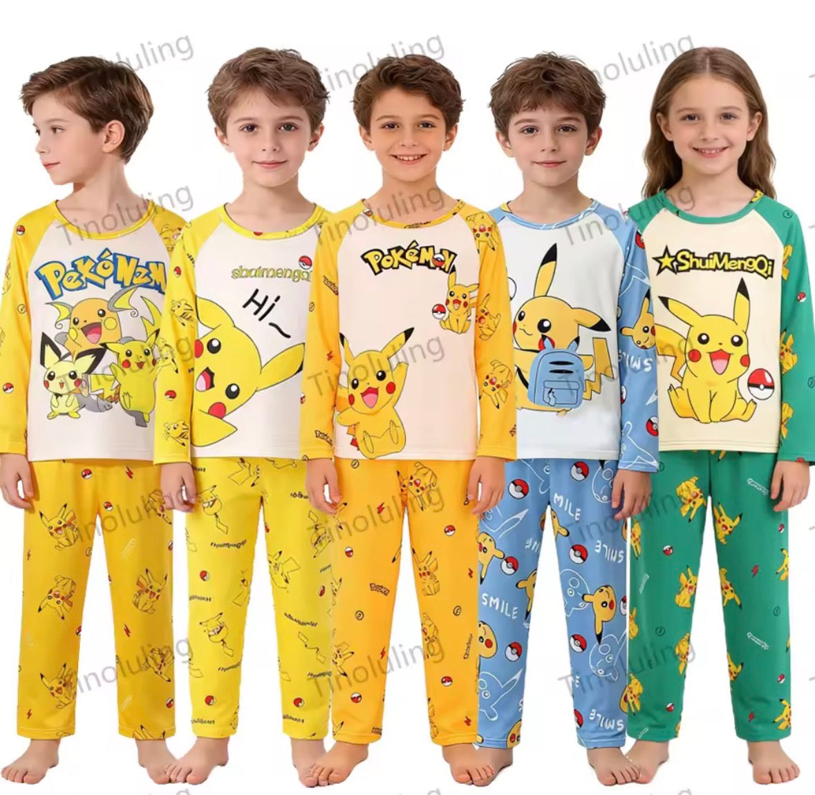 Pikachu Pyjamas Sets - Comfortable and Fun Sleepwear