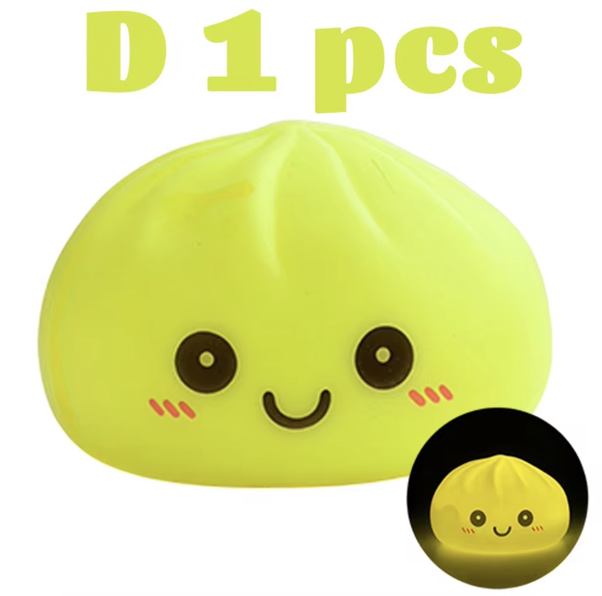 Cute Dumpling Night Light 8x5cm