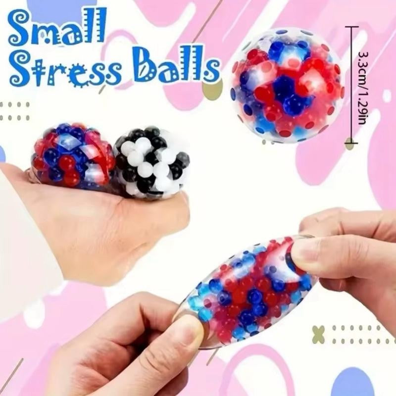 6PCS Small Squishy Stress Balls Set
