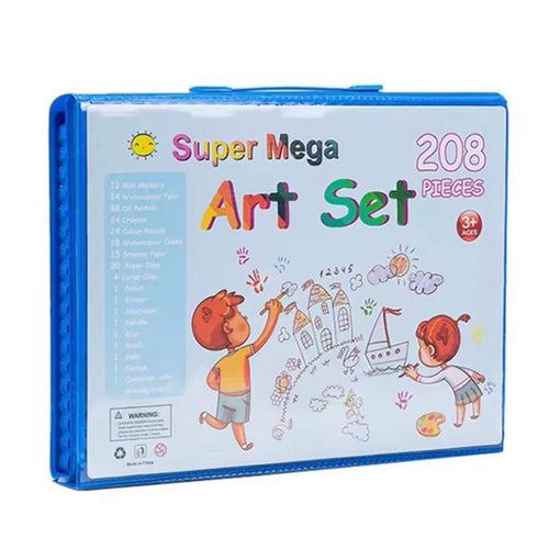 208 Pieces Set Watercolor Pen Set For Painting Art & Crafts