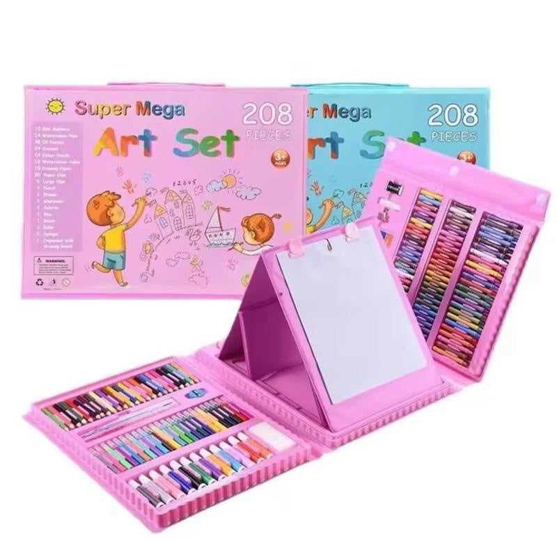 208 Pieces Set Watercolor Pen Set For Painting Art & Crafts