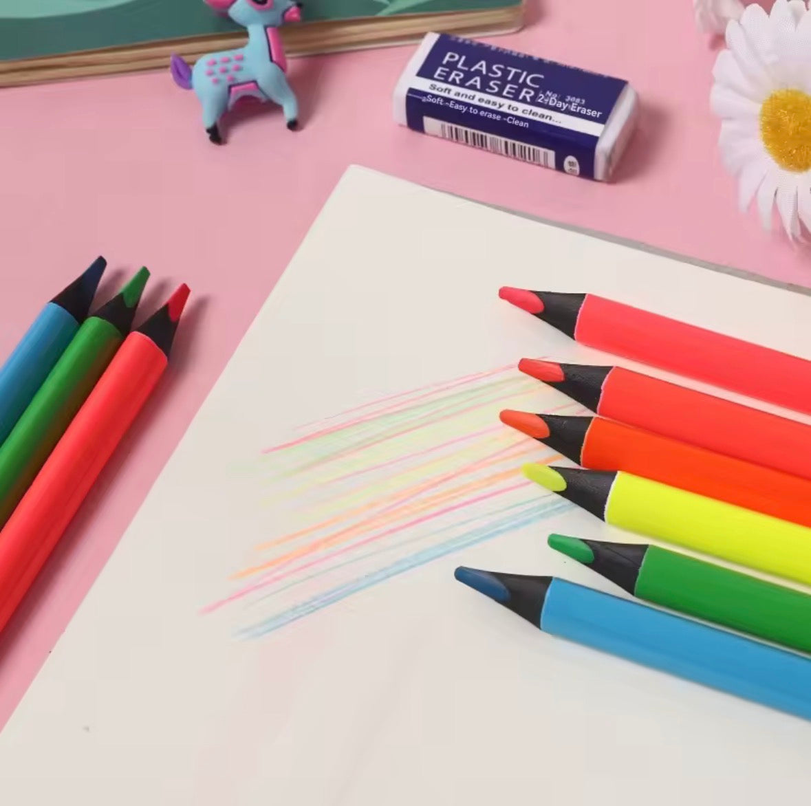 Professional 12 Colour Pencils Special Soft Core
