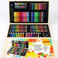 180PCS Drawing Art Kit For Kids In Wooden Box