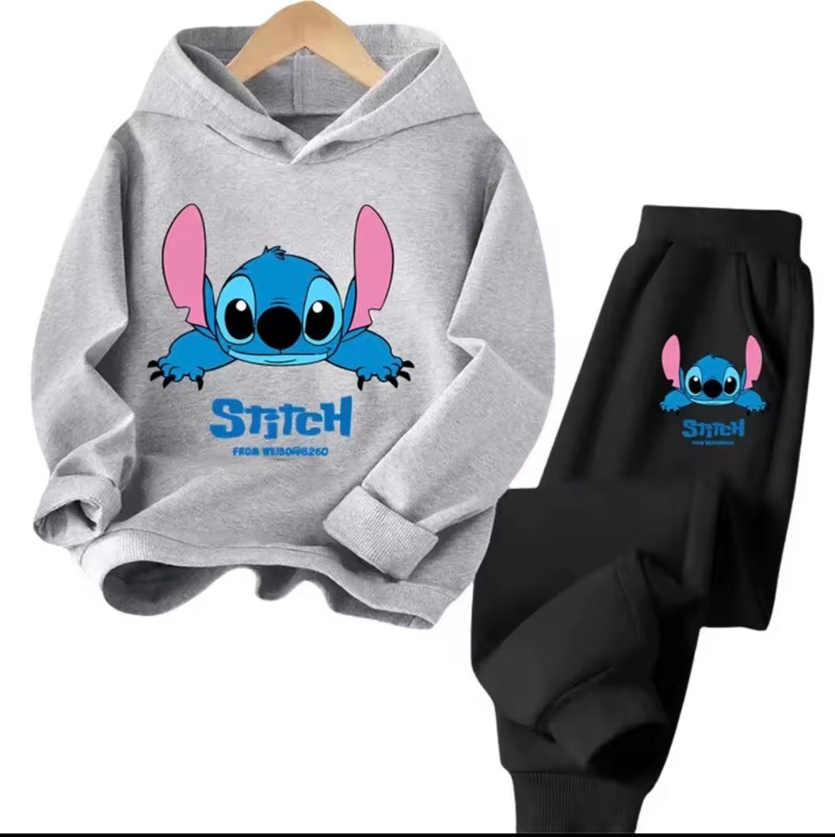 Stitch 2pc Tracksuit for Ages 2-14 Years