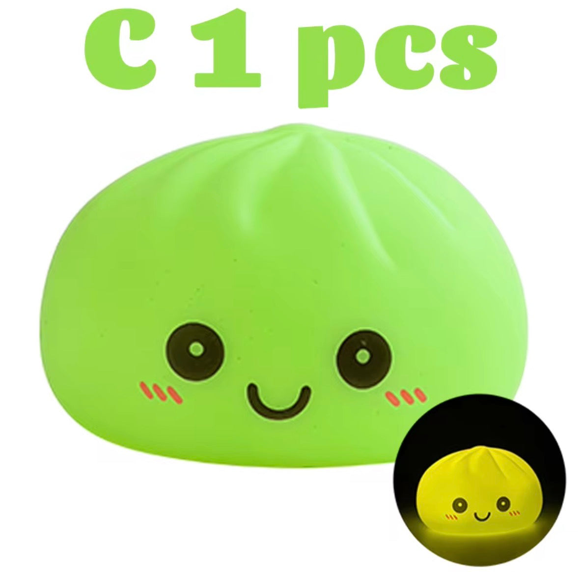 Cute Dumpling Night Light 8x5cm