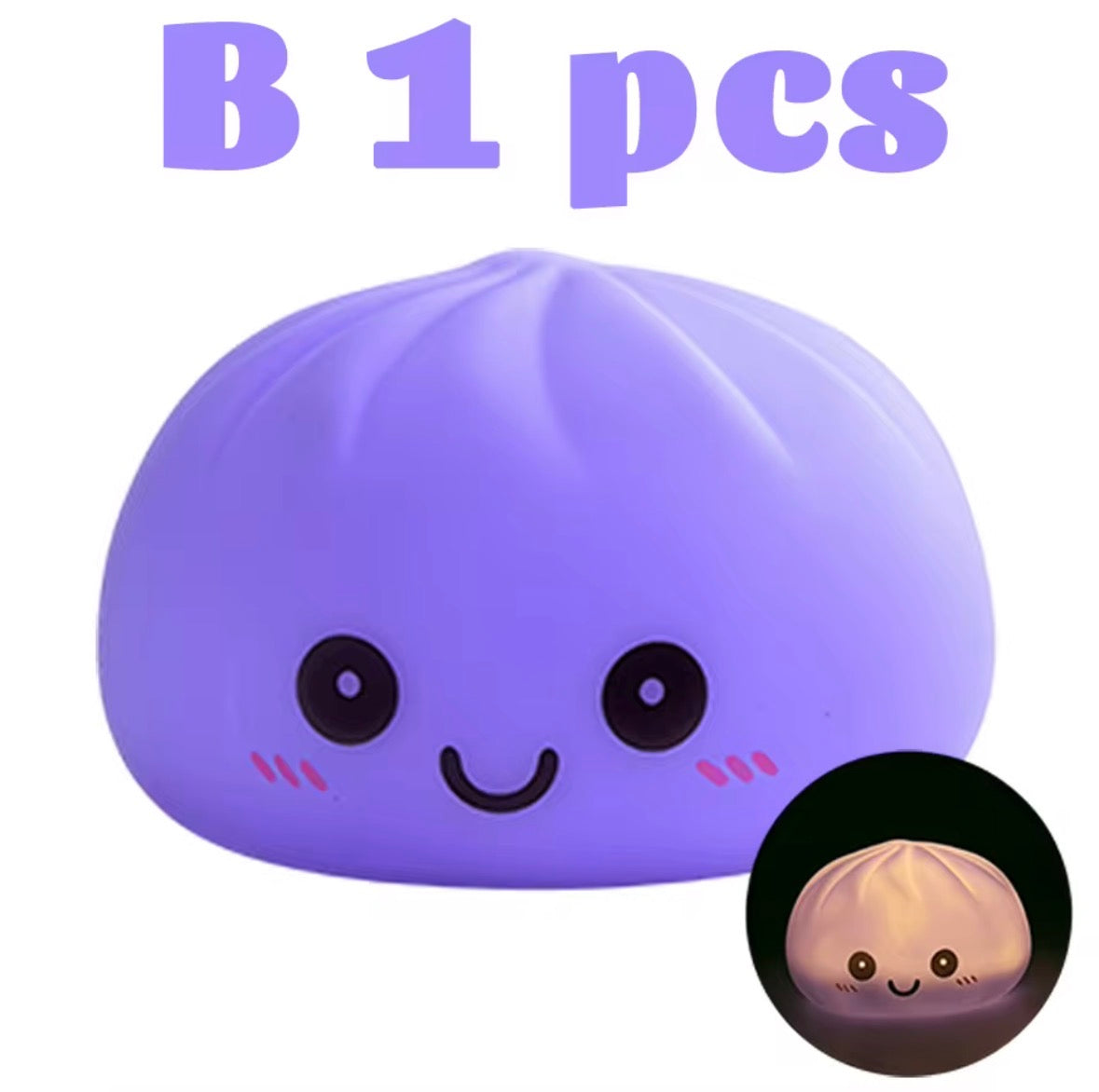 Cute Dumpling Night Light 8x5cm