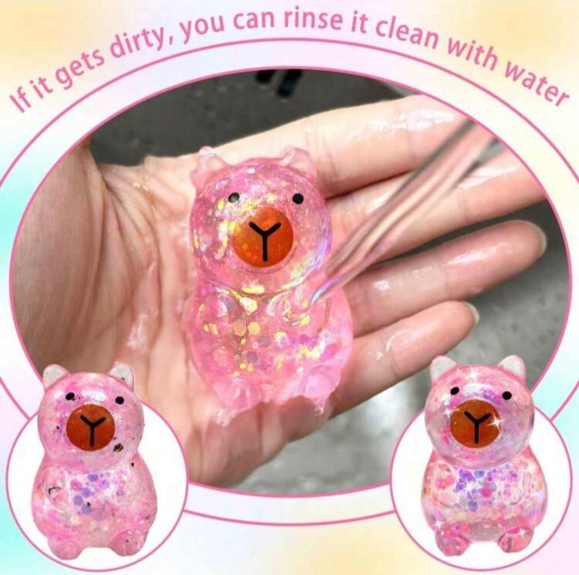 Capybara Stress Relief Squishy Toy