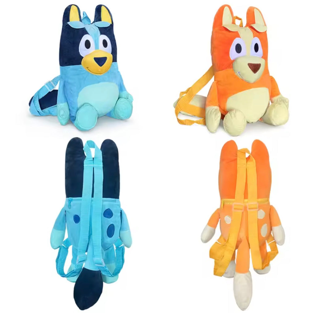 45CM Large Bluey & Bingo Plush Children's Backpack Toys