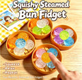 5Pcs Mini Dumplings with Steamer Bun Squeezable Toys Set
