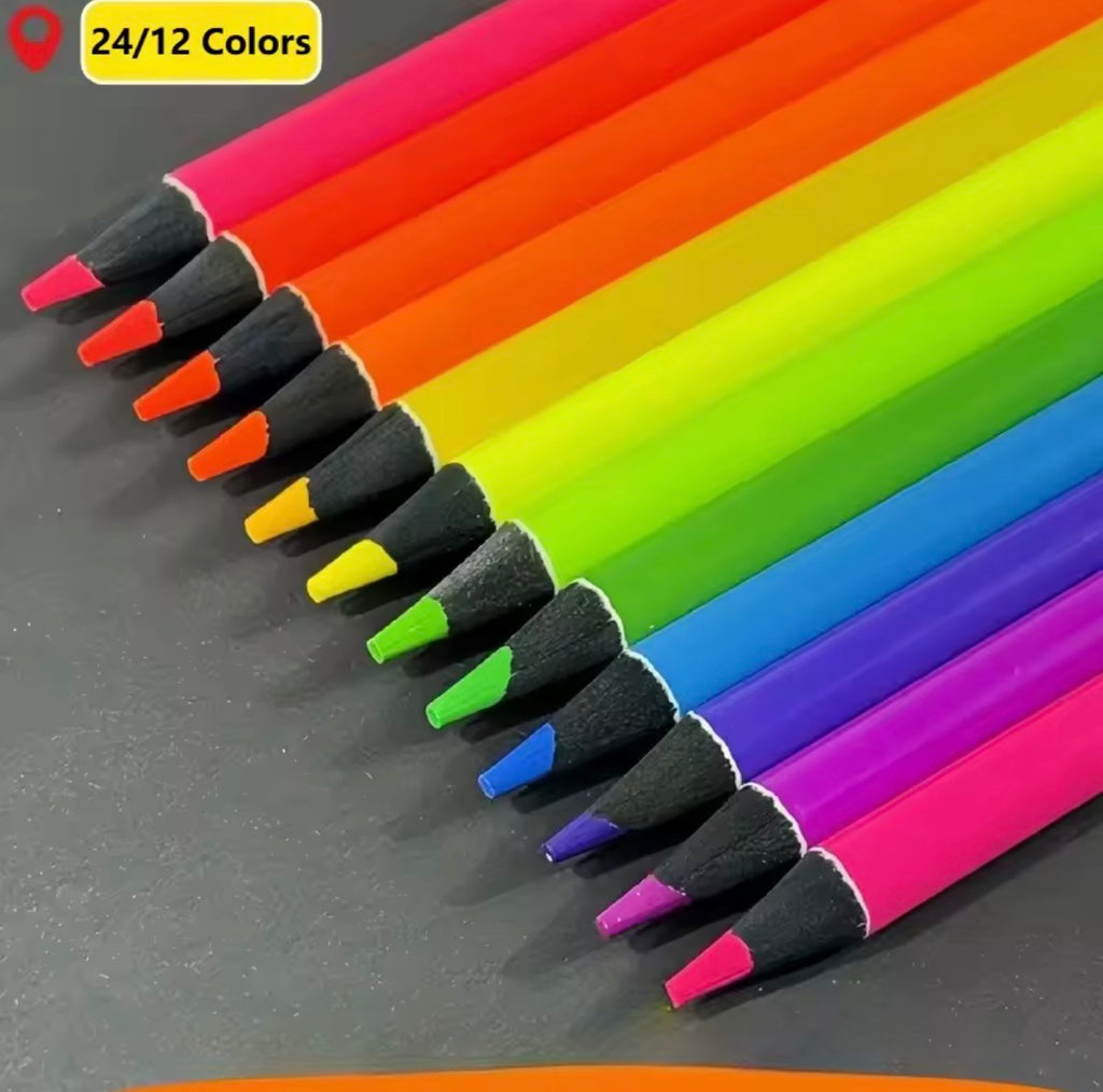 Professional 12 Colour Pencils Special Soft Core
