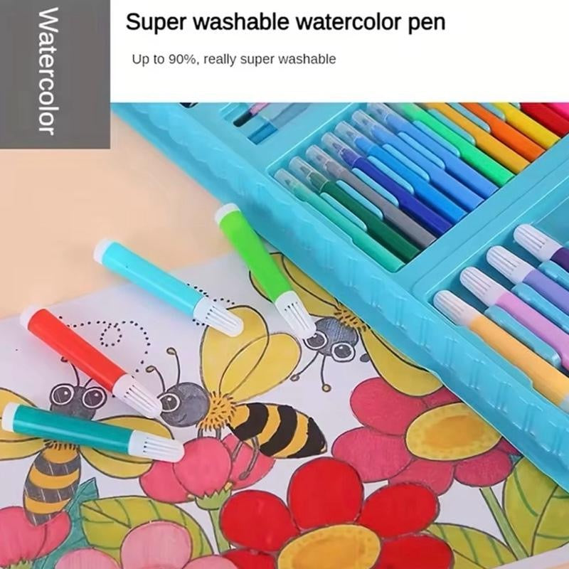 208 Pieces Set Watercolor Pen Set For Painting Art & Crafts