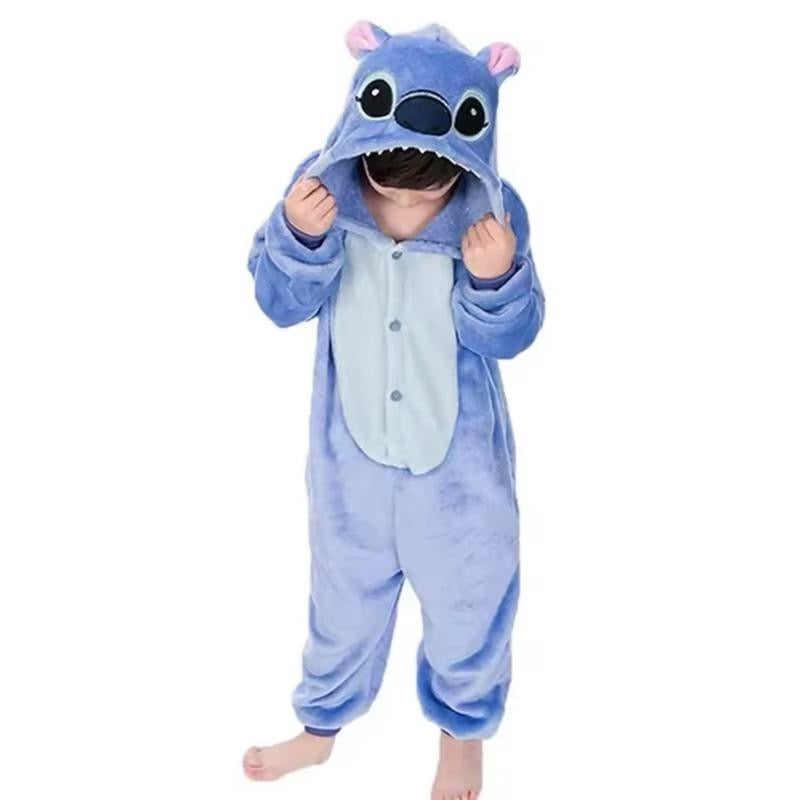 Stitch Cartoon Onesies Kids Children's Pyjamas