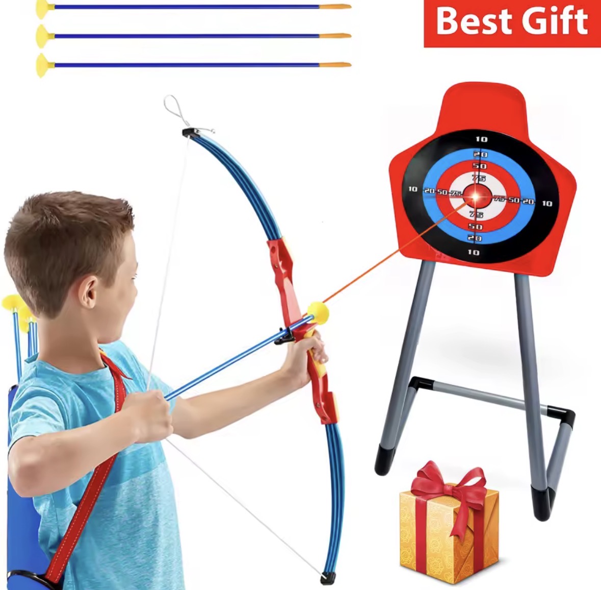 Laser Bow Arrow Archery Set for Children