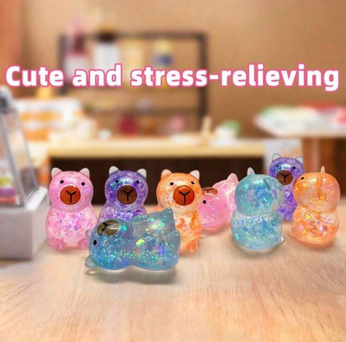 Capybara Stress Relief Squishy Toy