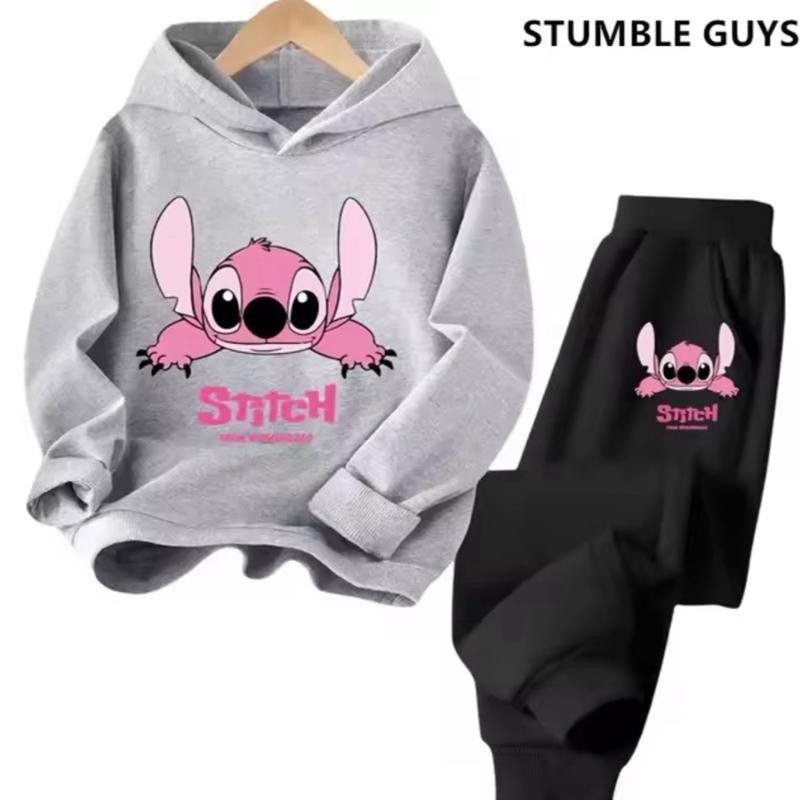Stitch Jumper & Bottoms 2pc Trucksuit - 2-14 Years