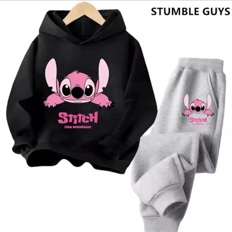 Stitch Jumper & Bottoms 2pc Trucksuit - 2-14 Years